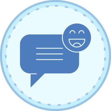 Konuş. Web simgesi basit tasarım