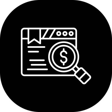 Vektör Doları simge tasarlamak