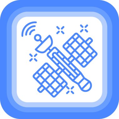 Modern bir simgenin vektör illüstrasyonu