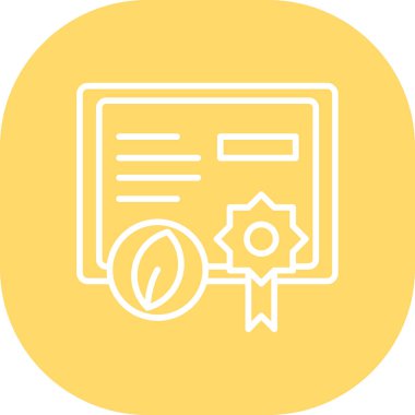 Belge simgesinin vektör illüstrasyonu