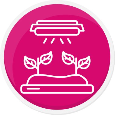 Modern simgenin vektör illüstrasyonu