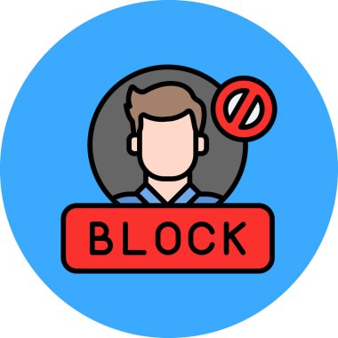 Dur işareti vektör simgesi