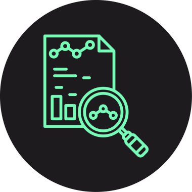 seo modern simgesinin vektör illüstrasyonu