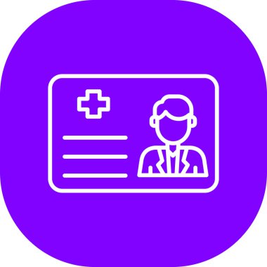 Doktor simge vektör çizim