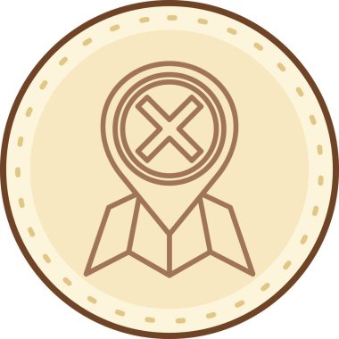 Bir çelengin vektör illüstrasyonu