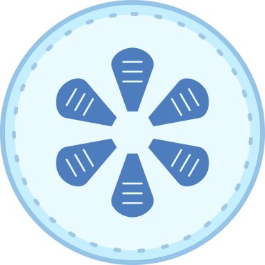 Yemek. Web simgesi basit illüstrasyon