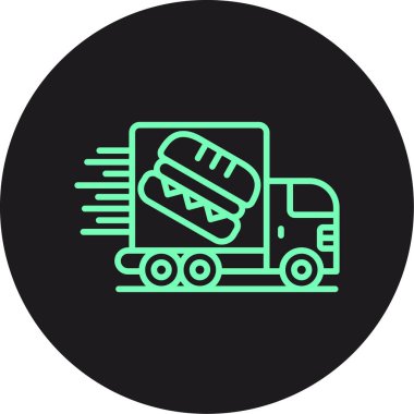 kamyon simgesi çizimi