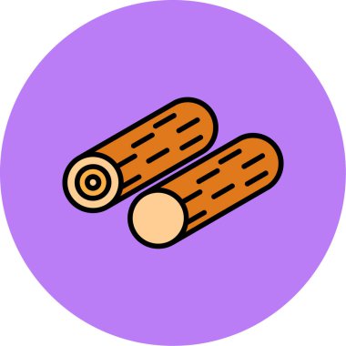 Bir ahşap simgenin vektör illüstrasyonu