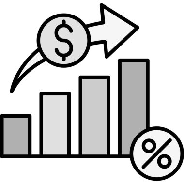 iş ve yatırım konsepti vektör illüstrasyonu