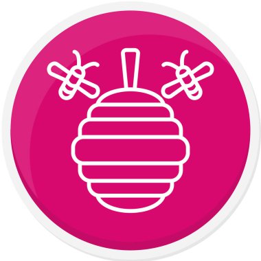 Modern simgenin vektör illüstrasyonu