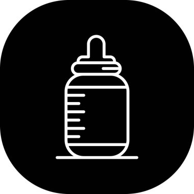 Bebek sütü ikonu, taslak biçimi