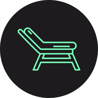 sandalye simgesi çizimi