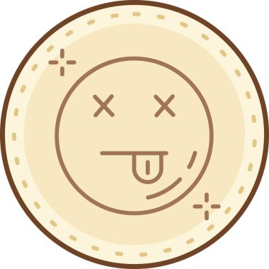 Bozuk para. Web simgesi basit illüstrasyon