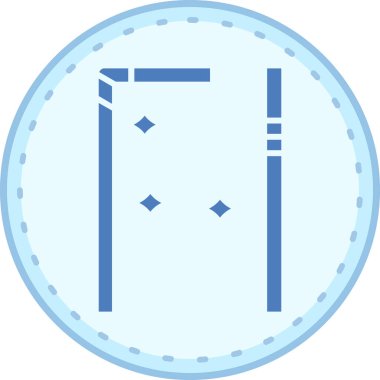 Modern b 'nin vektör illüstrasyonu eksik simgesi