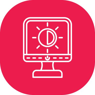 izleyici simgesi, vektör illüstrasyonu