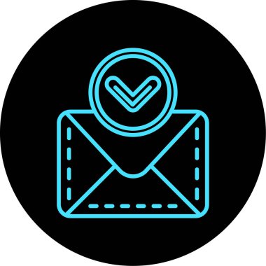 e- posta vektör illüstrasyon simgesi