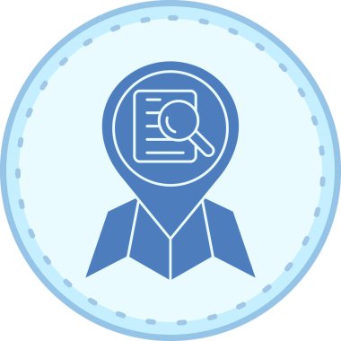 İş. Web simgesi basit illüstrasyon