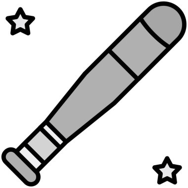 beysbol ikonu vektör illüstrasyonu