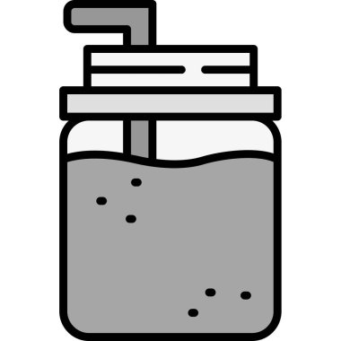 su kutusu simgesi, vektör illüstrasyonu