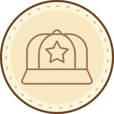 Modern simgenin vektör illüstrasyonu