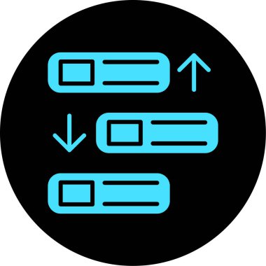 Oklar. Web simgesi basit illüstrasyon