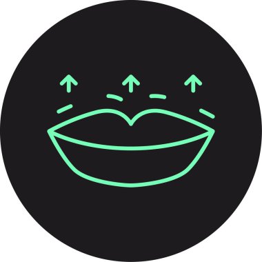 Gülümse ikon vektör illüstrasyonu