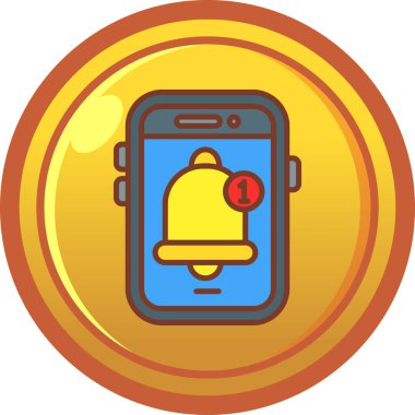 mobil simge vektör illüstrasyonu