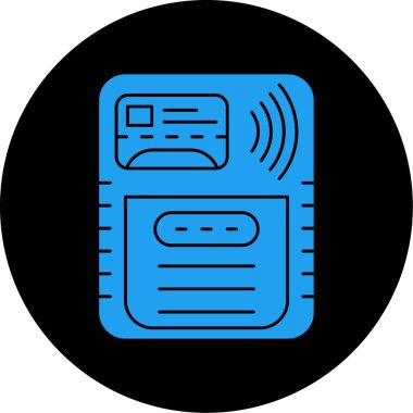 Radyo simgesi, vektör illüstrasyonu