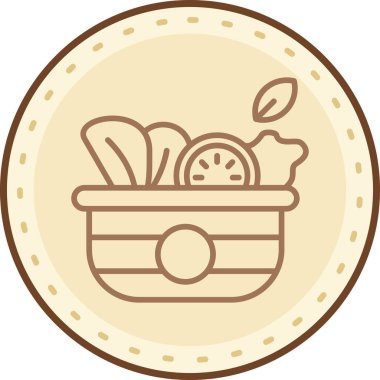 Basit vektör illüstrasyon simgesi