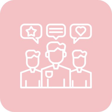 Bir kadın ve erkeğin vektör çizimi