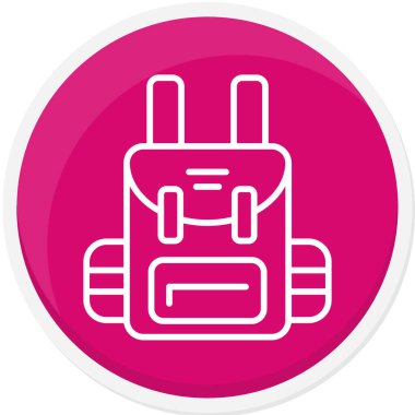 Bir b eksikliği simgesinin vektör çizimi