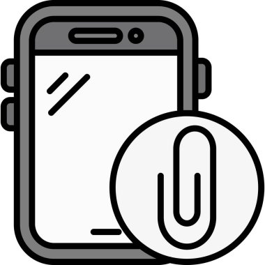 Akıllı telefon. Web simgesi basit tasarım