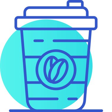 Çöp kutusu. Basit illüstrasyon