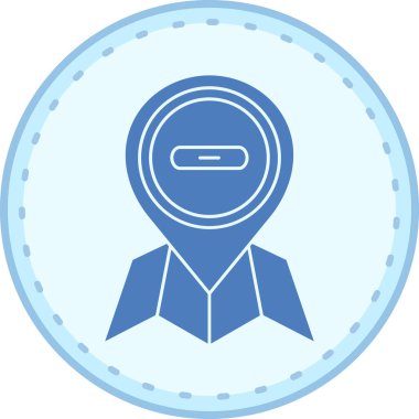 İnsan simgesinin vektör illüstrasyonu