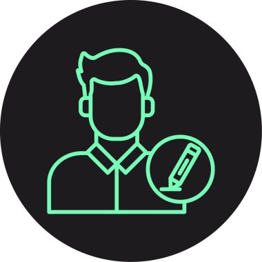 vektör futbol düz simgesi