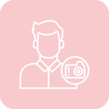 Vektör kamera Simgesi illüstrasyonu