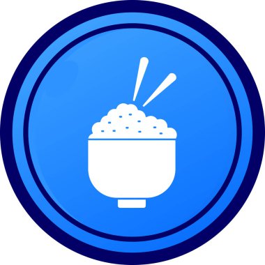 Gıda modern simgesinin vektör çizimi