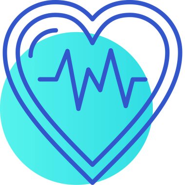 Vektör Kalp Simgesi illüstrasyonu