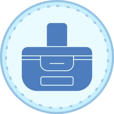 Modern b 'nin vektör illüstrasyonu eksik simgesi