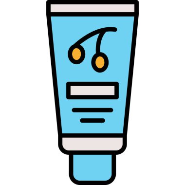 makyaj kremi vektör simgesi