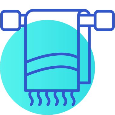 Su. Web simgesi basit illüstrasyon