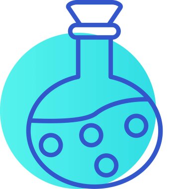 Matara şişesi laboratuvar simgesi