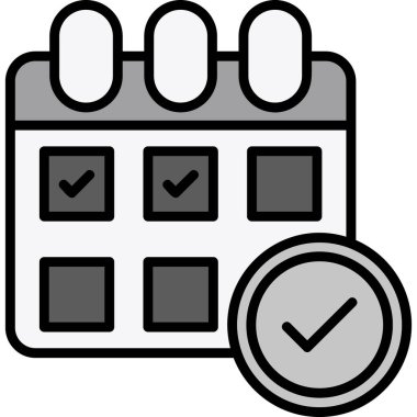 Taslak biçiminde kontrol listesi işaretleme simgesi