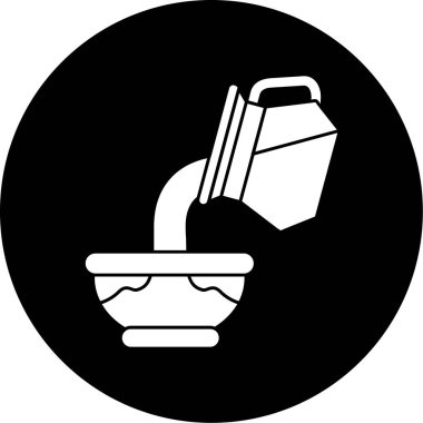 Gıda simgesinin vektör illüstrasyonu