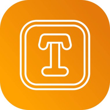 Modern simgenin vektör illüstrasyonu