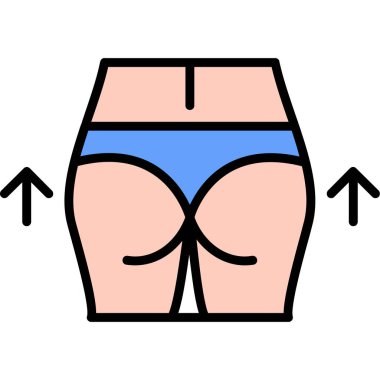 vücut şişman adam simgesi rengi ince çizgi