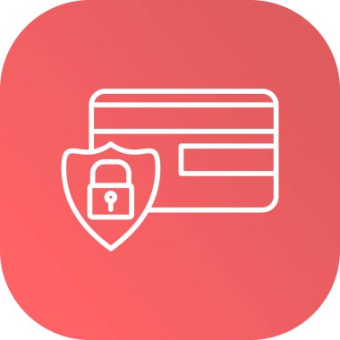 Soyut arka grupta kredi kartı simgesi izole edildi