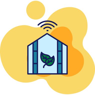 Kablosuz. Web simgesi basit illüstrasyon