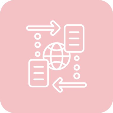 seo modern simgesinin vektör illüstrasyonu