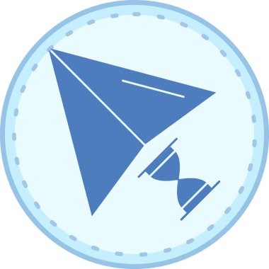 compass modern icon, vector illustration